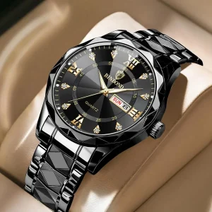 Luxury Binbond authentic Black Watch